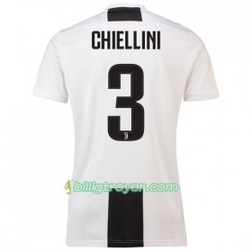 Billige Fotballdrakter Juventus Chiellini 3 Hjemmedraktsett 2018/19 Kortermet